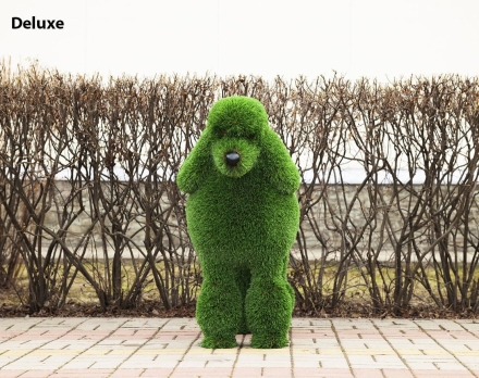 Топиари собака Пудель - газон Deluxe/Deluxe Green оптом, фото 2