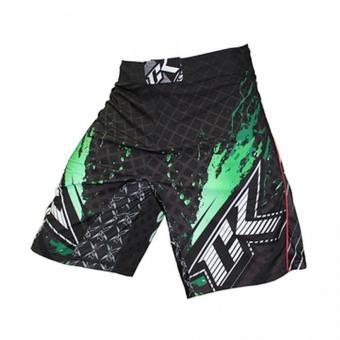 Шорты ММА Contract Killer Stained S2 Shorts - Black/Green оптом, фото 1