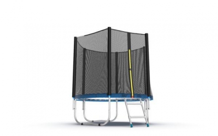 Батут с внешней сеткой и лестницей, диаметр 6ft (синий) EVO JUMP External 6ft (Blue)  оптом, фото 3