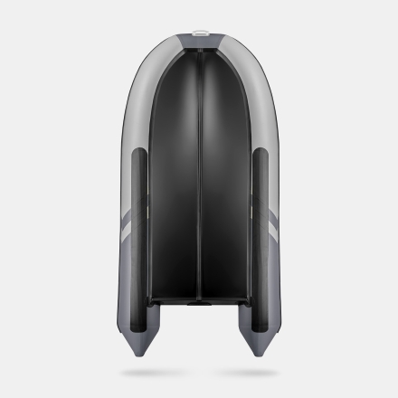 GLADIATOR B 370 LIGHT B Светло-темносерый моторная лодка ПВХ Фанерный пайол оптом, фото 4