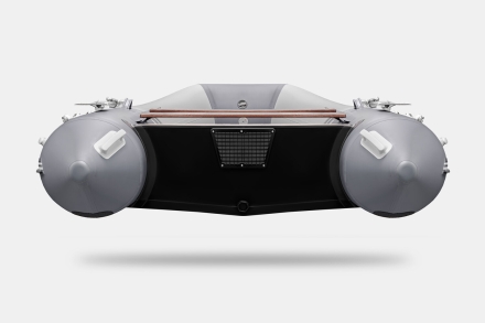 GLADIATOR B 370 LIGHT B Светло-темносерый моторная лодка ПВХ Фанерный пайол оптом, фото 5