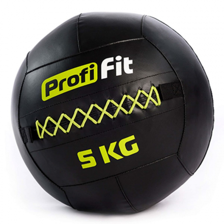Медицинбол набивной (Wallball) PROFI-FIT, 5 кг оптом, фото 1