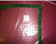 Сетка для бадминтона Д - 1,8 мм, обшитая с 1-й стороны