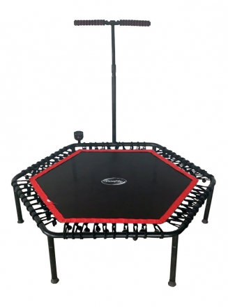 Фитнес -батут SportElite 135см FB-1361 с ручкой и компьютером оптом, фото 1