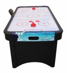 Игровой стол - аэрохоккей &quot;Blue Ice&quot; (синий) версия 2, 5ф, фото 2