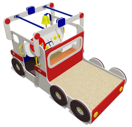 Песочный дворик Скорая помощь 05207 для детской площадки оптом, фото 2