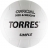 СЦ*Мяч вол. &quot;TORRES Simple&quot; арт.V30105, р.5, синт.кожа (ТПУ), маш. сшивка, бут. камера, бело-черный оптом