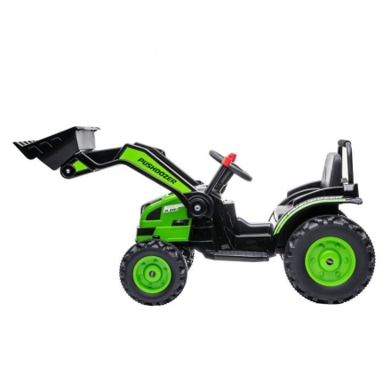 Электромобиль трактор с ковшом Harley Bella HL389-LUX зеленый оптом, фото 4
