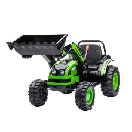 Электромобиль трактор с ковшом Harley Bella HL389-LUX зеленый оптом, фото 1