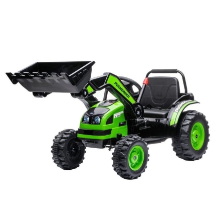 Электромобиль трактор с ковшом Harley Bella HL389-LUX зеленый оптом, фото 2
