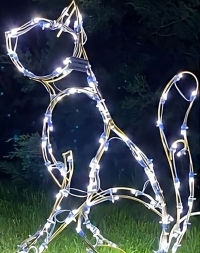 Световая фигура «Кошечка сказочная» Домашняя