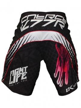 Шорты ММА Contract Killer Stained S2 Shorts - Black/Pink оптом, фото 2