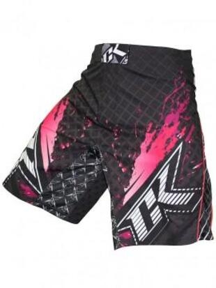 Шорты ММА Contract Killer Stained S2 Shorts - Black/Pink оптом, фото 1