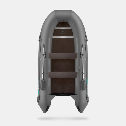 GLADIATOR B 370 LIGHT B Темно-серый моторная лодка ПВХ Фанерный пайол оптом, фото 3