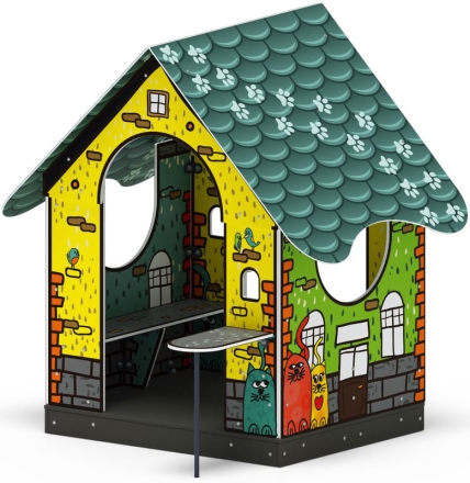 Домик мини тип 2 (Город) - МФ 10.01.11-02 оптом, фото 3