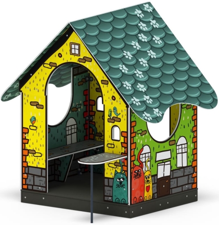 Домик мини тип 2 (Город) - МФ 10.01.11-02 оптом, фото 2