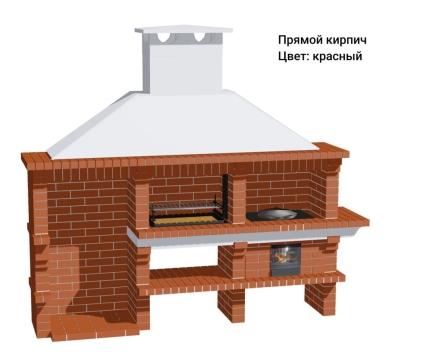 Печь Аристократ 832 Прямоугольный кирпич графитовый серый оптом, фото 14