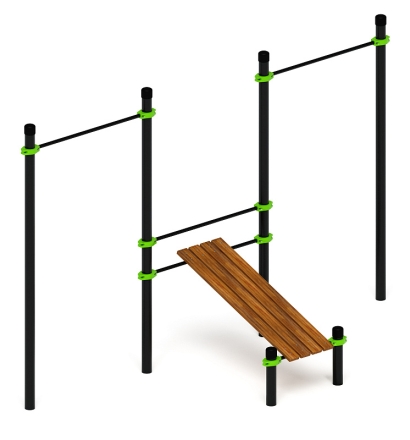 Воркаут 108 зеленый ВТ 12.14-02 оптом, фото 2