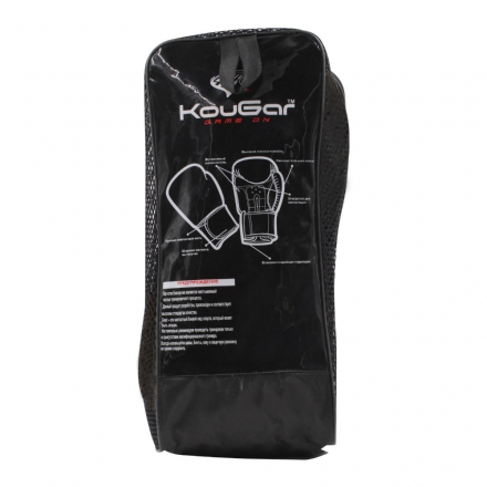 Перчатки боксерские KouGar KO600-14, 14oz, золото оптом, фото 5