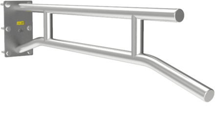 Турник двойной настенный с одним креплением оптом, фото 2