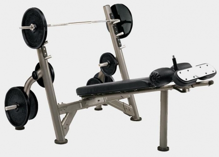 MATRIX G3FW15 (12В) Iced Silver олимпийская скамья для жима оптом, фото 1