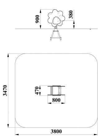 ДИО 4.45 Качалка на пружине оптом, фото 2