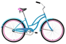 Велосипед Black One Flora розово-белый 16&quot;