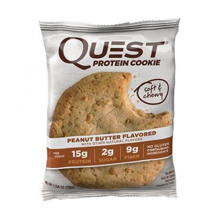 Печенье Quest Cookie Peanut Butter Cookie (12 шт) оптом, фото 2