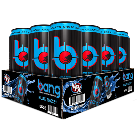 Энергетический напиток &quot;БЭНГ&quot; Ежевика VPX BANG 473мл Blue Razz  оптом, фото 3