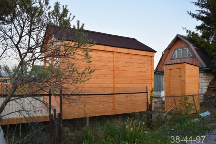 Деревянная беседка №16 4х3м с патио 6х6м оптом, фото 3