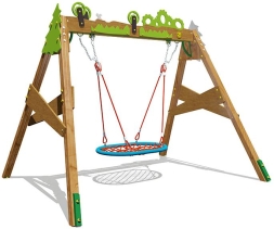 Качели-гнездо Лес 04804 для детской площадки, фото 2
