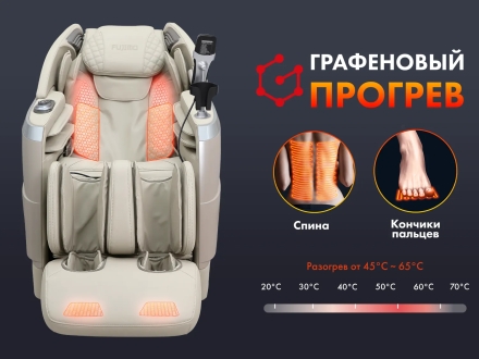 Массажное кресло FUJIMO 氣 FLEXOR F500 Beige оптом, фото 9