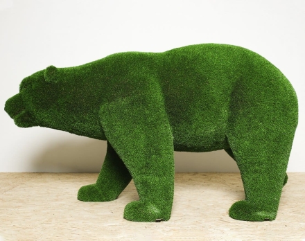 Топиари медведь Бачо II - газон Deluxe оптом, фото 3