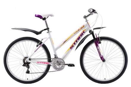 Велосипед Stark&#039;18 Luna 26.1 V белый/фиолетовый/жёлтый 18&quot; оптом, фото 1