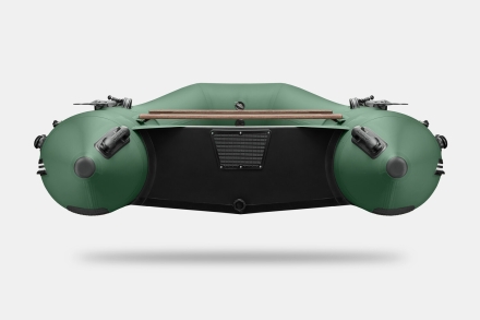 GLADIATOR B 370 LIGHT B Зеленый моторная лодка ПВХ Фанерный пайол оптом, фото 5