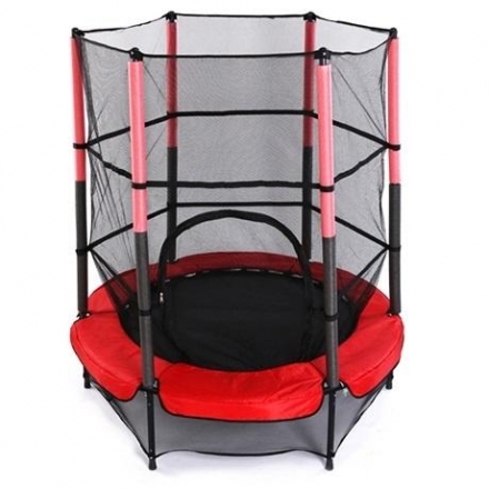 Батут с защитной сеткой Diamond Fitness 4,5 ft (диаметр 140 см) оптом, фото 1