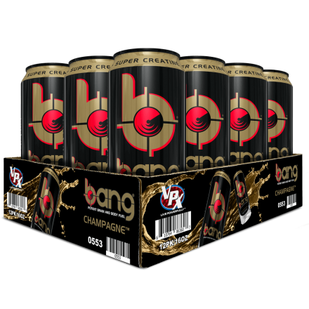 Энергетический напиток &quot;БЭНГ&quot; Шампанское VPX BANG 473мл Champagne  оптом, фото 3