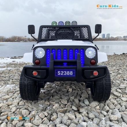 Электромобиль Jeep S2388 4WD белый оптом, фото 5