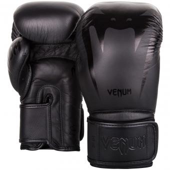 Перчатки боксерские Venum Giant 3.0 Black/Black Nappa Leather оптом, фото 1