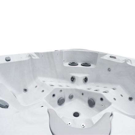 Гидромассажный бассейн IQUE Dreamline-II 2200-II-DD-BPM (WiFi+MICROSILK) (220х220х96 см), Brushedwalnut оптом, фото 4