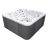 Гидромассажный бассейн IQUE Dreamline-II 2200-II-DD-BPM (WiFi+MICROSILK) (220х220х96 см), Brushedwalnut оптом