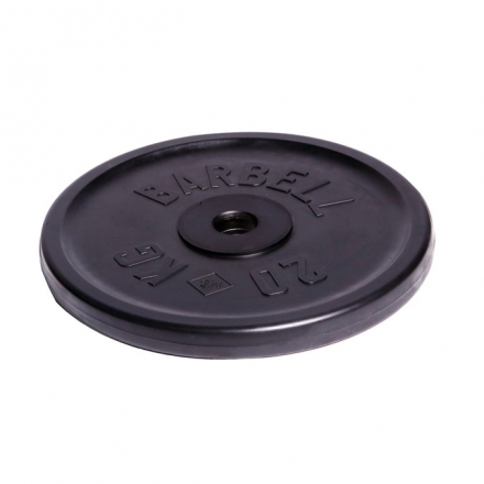 Диск олимпийский Barbell d 51 мм чёрный 20 кг оптом, фото 1