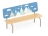 Детская скамейка Romana Горы 302.09.00 для игровой площадки оптом