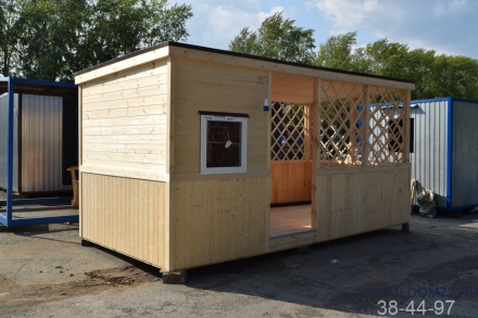 Беседка с летней кухней 5х2,45м оптом, фото 1