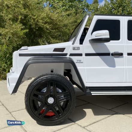 Электромобиль Mercedes-Benz Maybach G650 т101тт 4WD белый оптом, фото 5