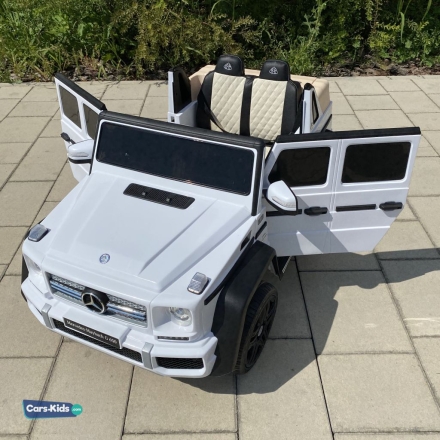 Электромобиль Mercedes-Benz Maybach G650 т101тт 4WD белый оптом, фото 4