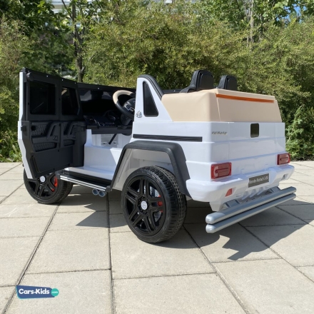 Электромобиль Mercedes-Benz Maybach G650 т101тт 4WD белый оптом, фото 7