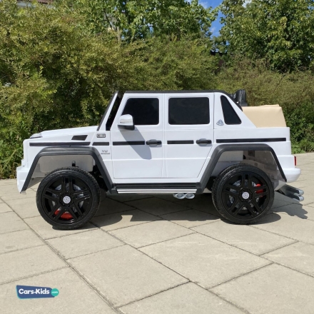 Электромобиль Mercedes-Benz Maybach G650 т101тт 4WD белый оптом, фото 2
