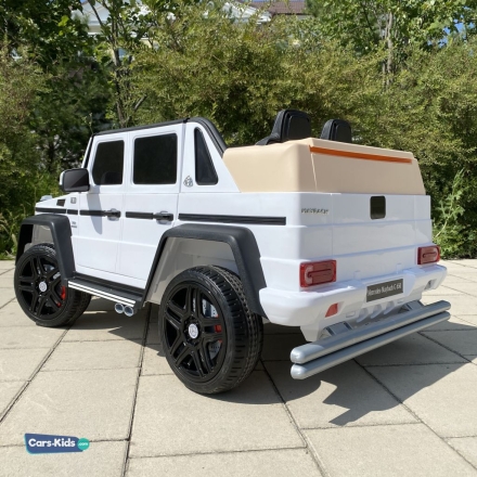 Электромобиль Mercedes-Benz Maybach G650 т101тт 4WD белый оптом, фото 3