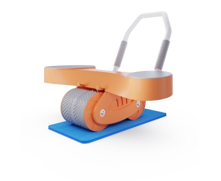 Тренажёр для пресса AB Roller SND оранжевый с ковриком 34 х 17 x 0.6 cм оптом, фото 8